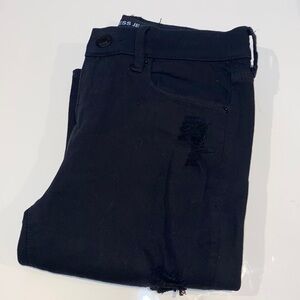 Express Midrise Ripped Legging Jean